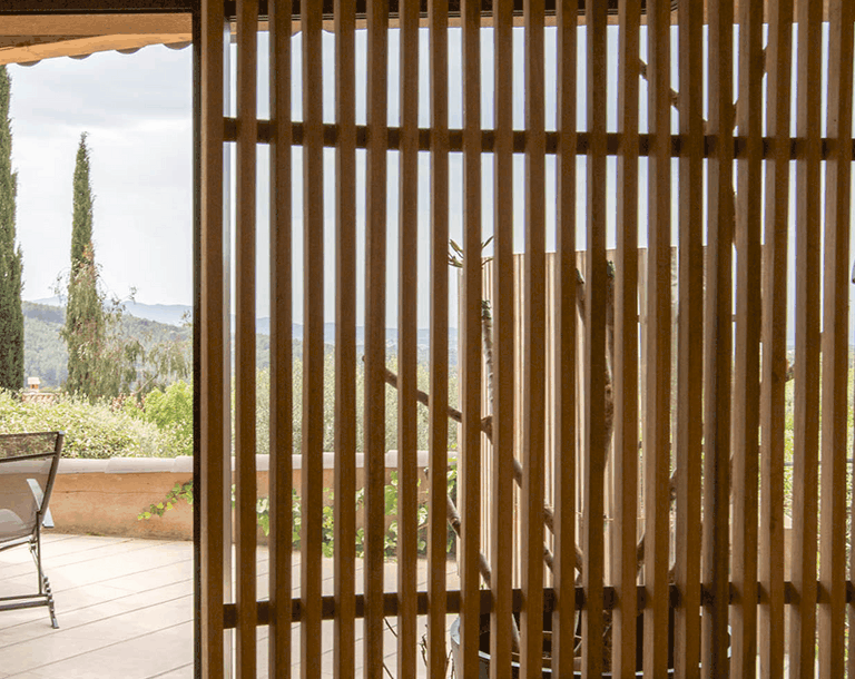 Claustra bois interieur montpellier